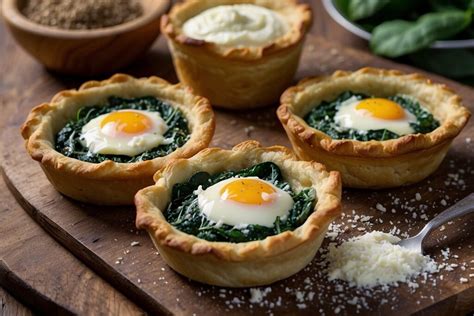 Tartelettes salées à la ricotta et au pesto