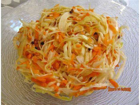 poêlée de chou blanc aux carottes et épices