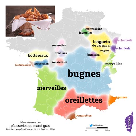 Infographie: Variantes de la Marquisette selon les régions