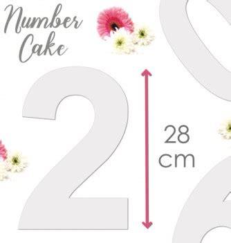 Gabarits Number Cake imprimables et exemples de chiffres