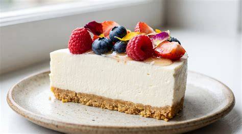 base et garniture cheesecake sans cuisson