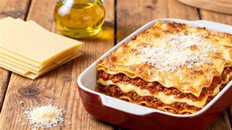 Lasagnes montage et garnitures