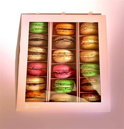 image de macarons Ispahan et coffrets