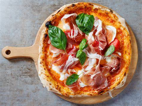 Affiche des spécialités italiennes et pizzas artisanales