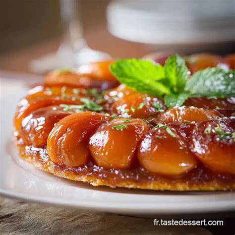 abricots caramel et tarte tatin