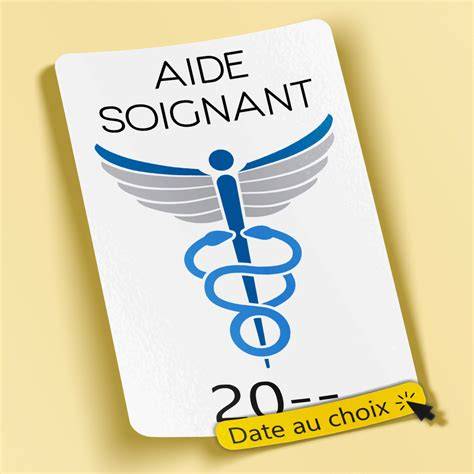 Caducée pour aide-soignant: vitrophanie et marque professionnelle