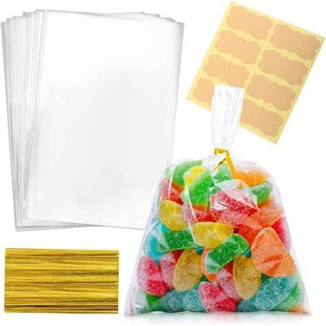 Présentation de sachets de lösviktgodis en self-service