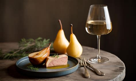 Schéma d’accords: pains, fruits et vins avec foie gras poêlé