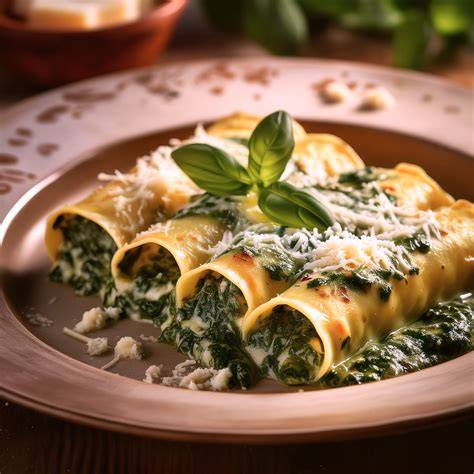 schéma montage cannelloni épinards ricotta