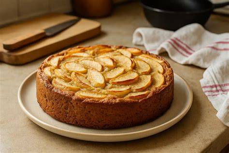 Gâteau aux pommes sans sucre image étape