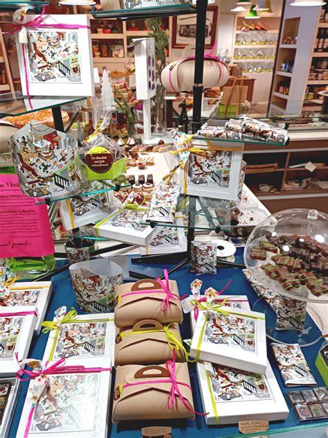illustration cadre chocolaterie et BD