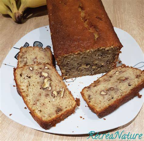 gâteau bananes noix étape photo