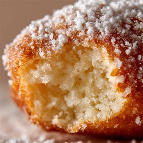 beignets à la texture moelleuse et légère
