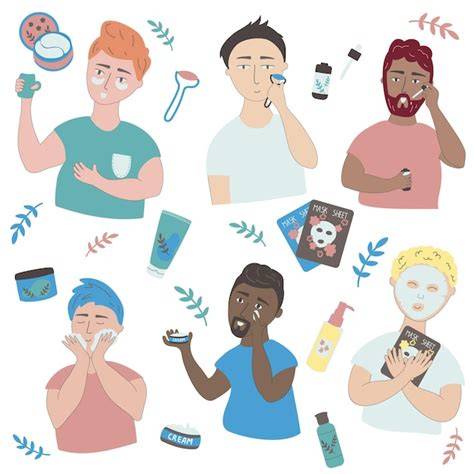 illustration routine peau velours