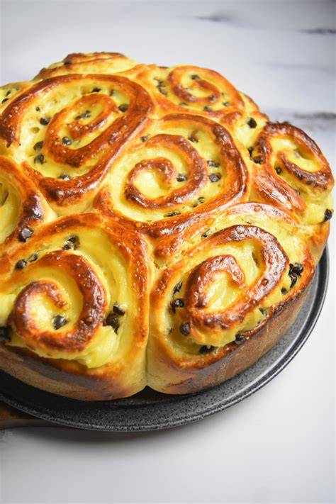 Chinois brioche en spirales illustrant la forme escargot