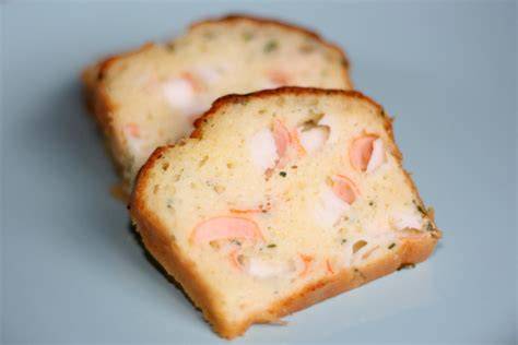 illustration cake au crabe et ciboulette
