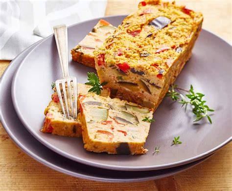 terrine de ratatouille et flans