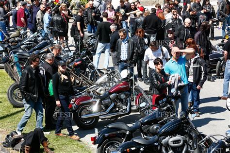 Rassemblement de motos Harley Davidson