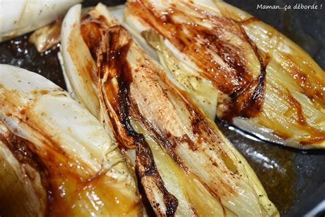 Endives braisées cuisson et vidange