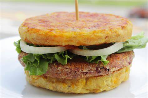 Plantain burger