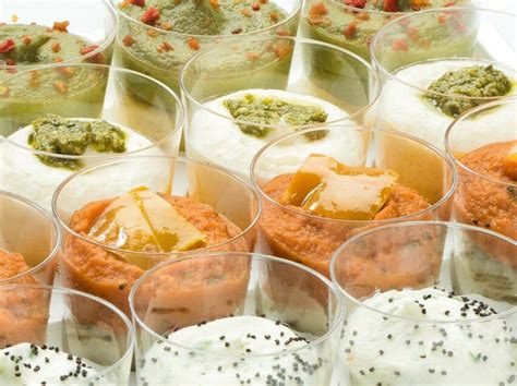 Assortiment de verrines gourmet