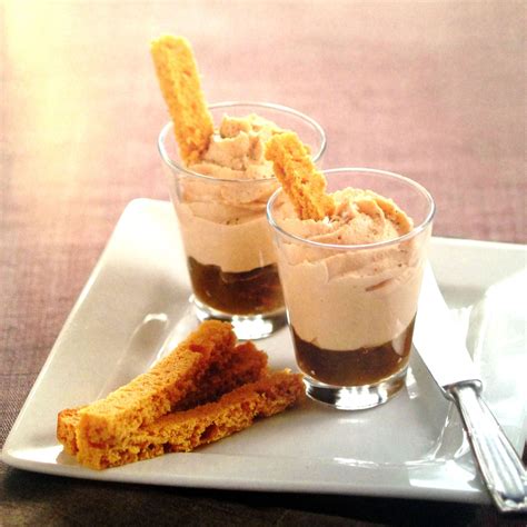 Verrine mousse foie gras pomme poire