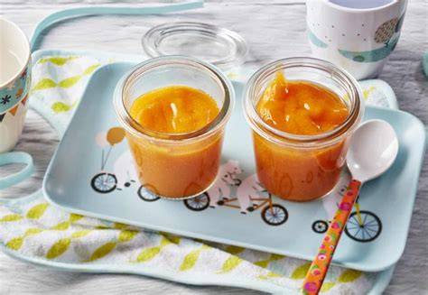 compote nectarine abricot fruits frais