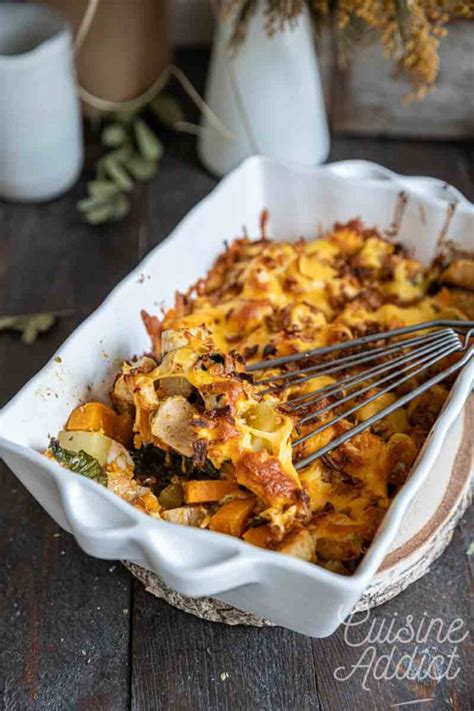 image de gratin de dinde patates douces