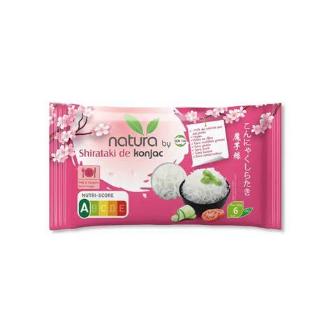 shirataki et riz de konjac