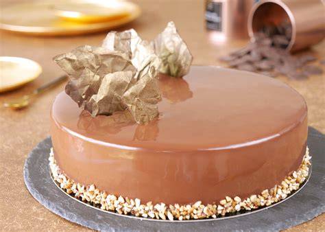 illustration glaçage royal et entremets rectangle