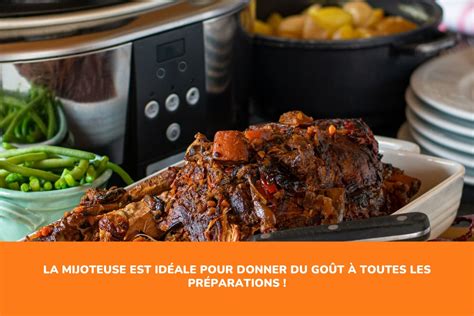 Cuisson lente mijoteuse, un gain de temps et de saveurs