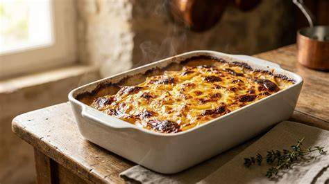 gratin tartiflette image cuisson croûte dorée