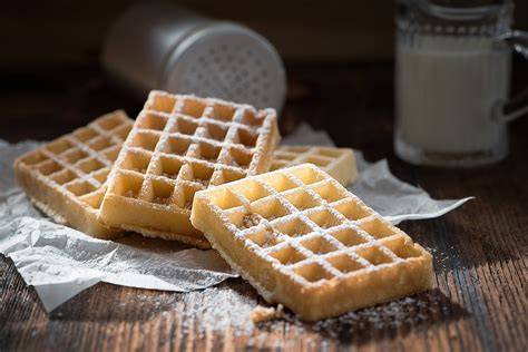 image illustration gaufres croustillantes