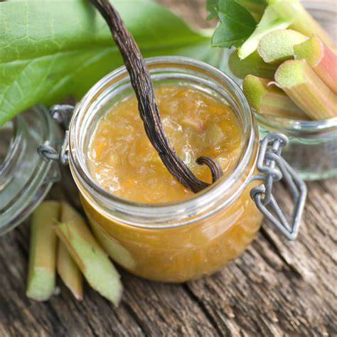 compote rhubarbe sucre de canne image