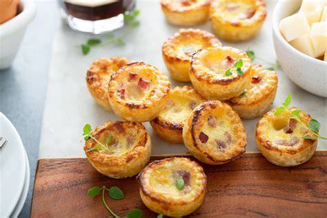 image de mini quiches sans pâte