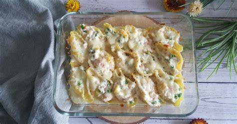 schéma montage gratin conchiglioni