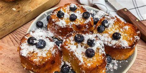 pain perdu au four illustration