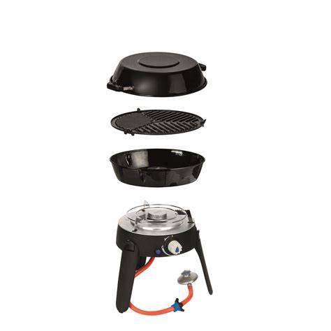 Schéma des surfaces de cuisson interchangeables du Safari Chef 30 Compact