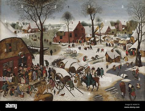 Peinture de Bruegel représentant des gaufres