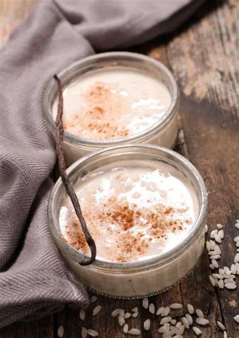 Riz au lait: texture crémeuse et vanille