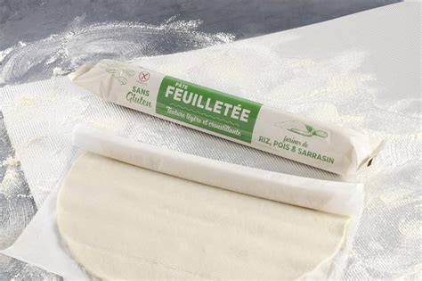 pâte feuilletée bio sans gluten illustration
