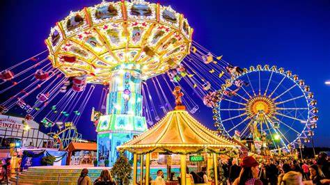 Manèges et attractions du Luna Park