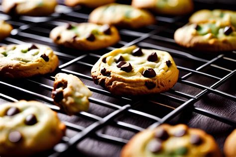 Biscuits sablés d'Halloween dorés sur une grille de refroidissement