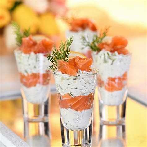 Orfèvrerie élégante pour verrines