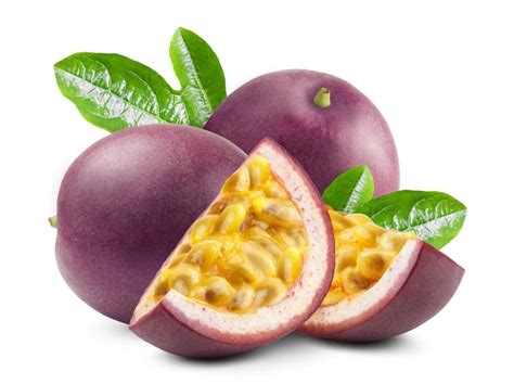 Fruits de la passion frais et juteux