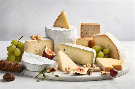 Assortiment de fromages râpés et d'ingrédients frais