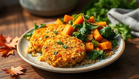 Variété de plats colorés à base de quinoa : salade, Buddha Bowl, galettes