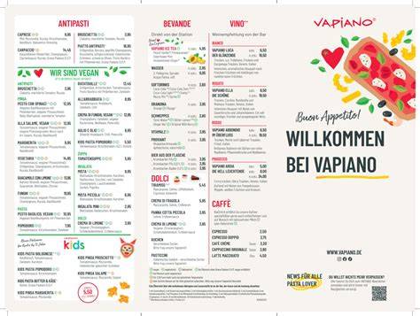 Carte magnétique et comptoir Vapiano