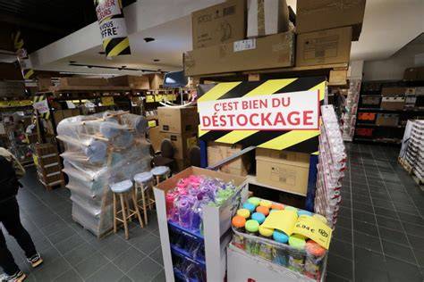 magasin destockage alimentaire rayons