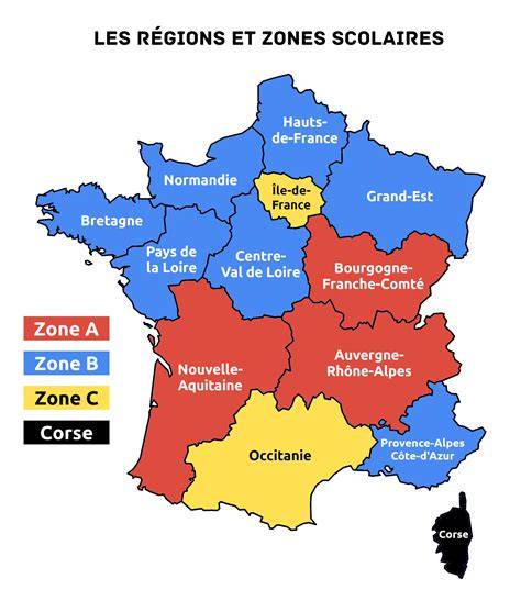 Carte des zones de reprise progressive